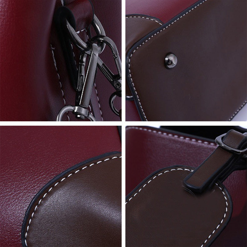 Amélie Lederen Schoudertas Tijdloze Elegantie