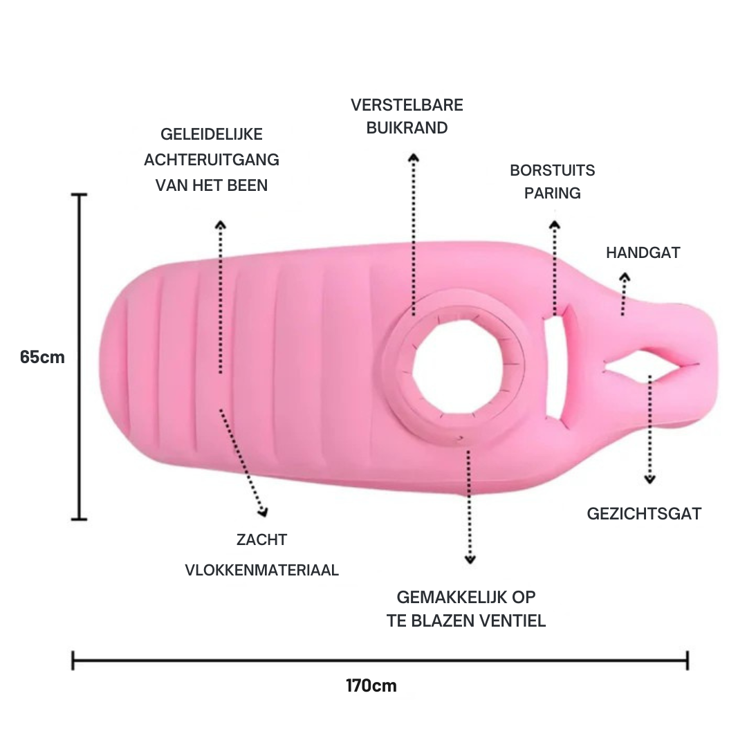 MamaRest Premium Kussen | Ondersteunende hulp bij zwangerschapspijn