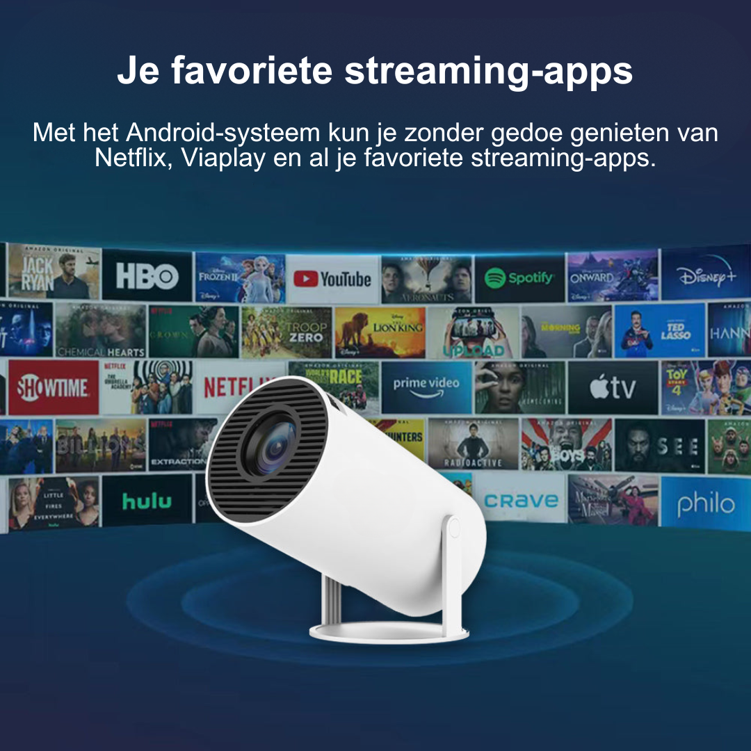 HomeCinema Slimme HD Projector Beeldkwaliteit