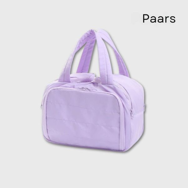 GlobePouch Luxe – Houd jouw essentials altijd perfect georganiseerd.