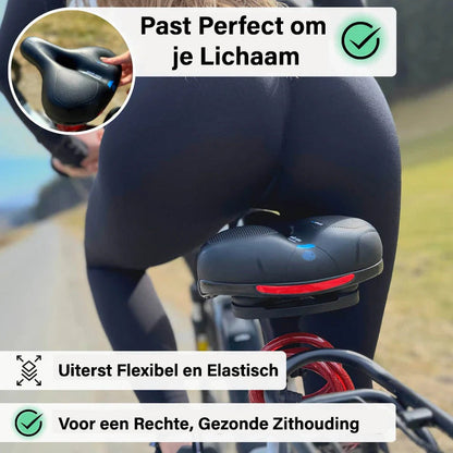 FietsComfort™ - Orthopedisch Fietszadel voor Pijnvrij Fietsen!