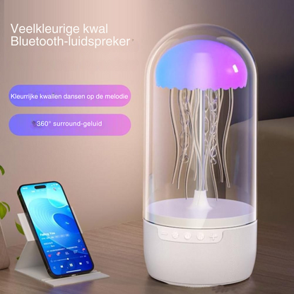 JellyTune Lamp | Rustgevende kwallenweergave met muziek