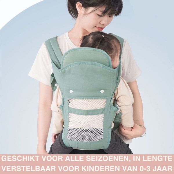 BabyBond Baby Carrier - Samen verbinden, dragen en genieten