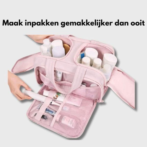 GlobePouch Luxe – Houd jouw essentials altijd perfect georganiseerd.