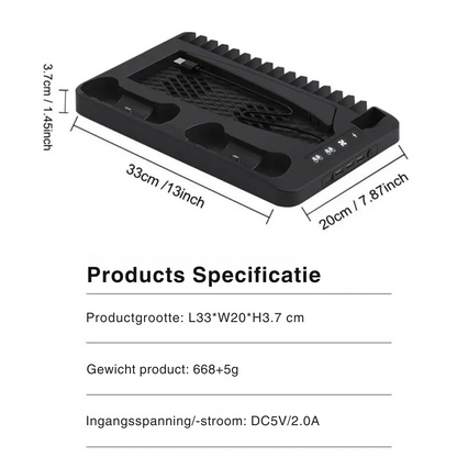 DockPro | Ultieme PS5 accessoire hub