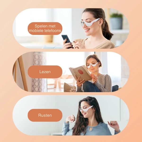 EyeEase Massager - Ontspan onmiddellijk vermoeide ogen