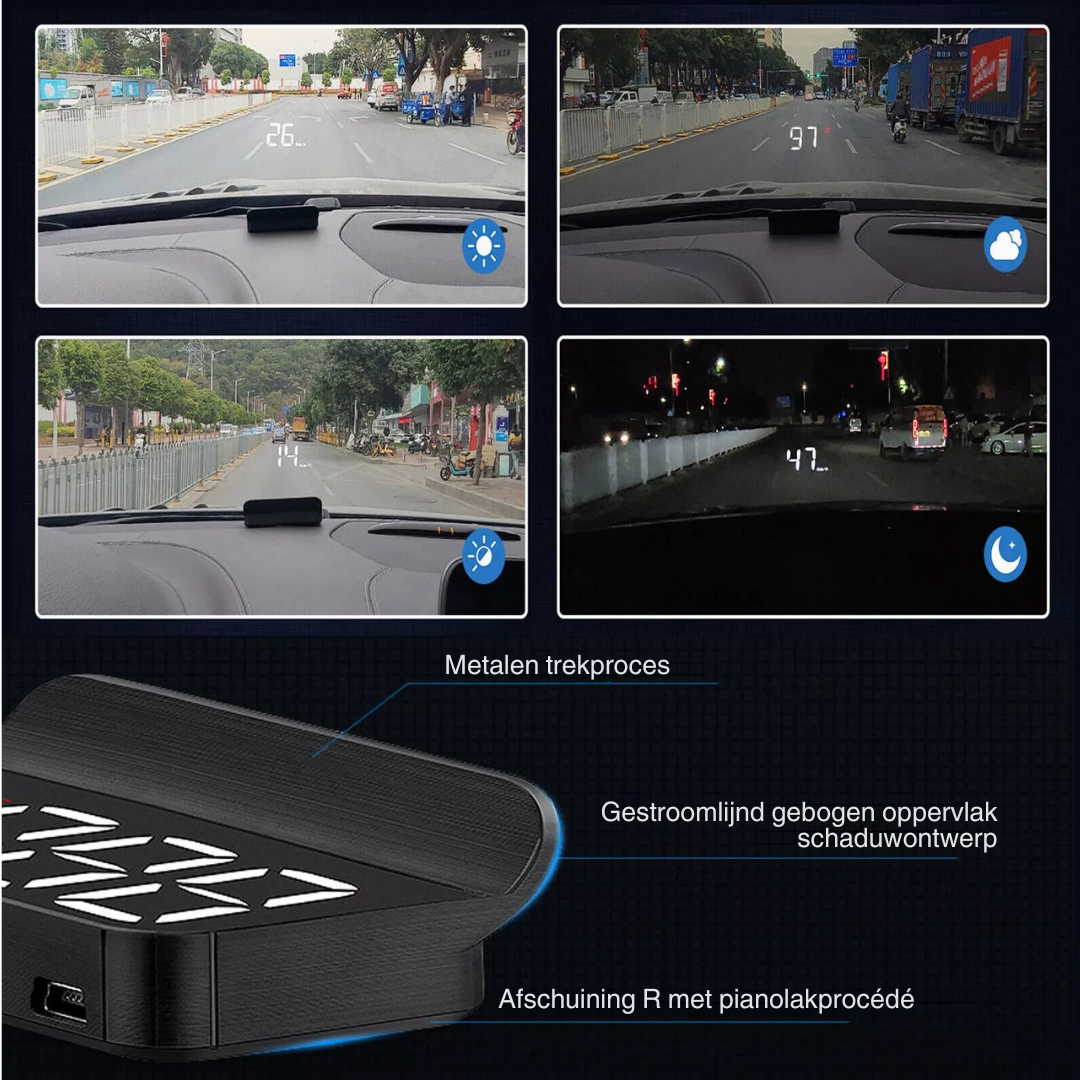 DriveVision | Duidelijke rijgegevens in één oogopslag