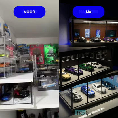 GaragePro 1:64 | Perfect thuis voor speelgoedauto's en miniatuurmodellen
