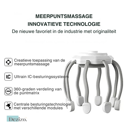 StressEase Elektrische Hoofdmassager | Overal ontspanning voor je hoofdhuid