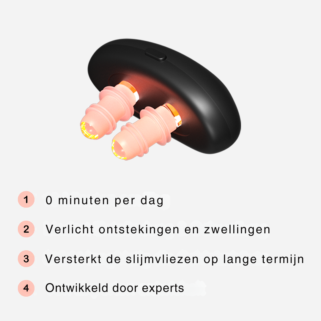 NasoLight Pro | Maak je neus vrij, adem gemakkelijker