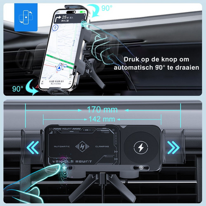 ChargeMount | Veilig opladen tijdens het rijden