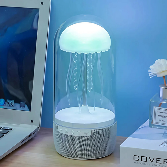 JellyTune Lamp | Rustgevende kwallenweergave met muziek