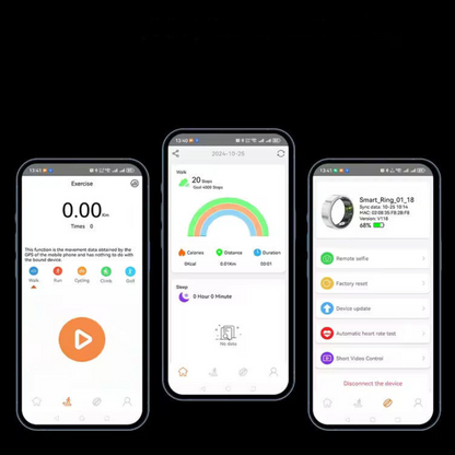 LifeRing | Versterk uw gezondheid en levensstijl (geschikt voor IOS en Android)