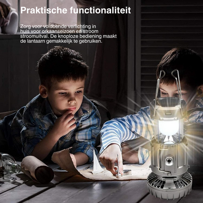 GlowFan | Licht en lucht, altijd en overal