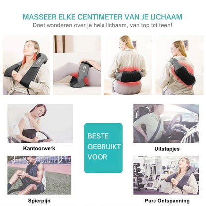 DeepEase Massager - Druk, ontspan en adem dieper