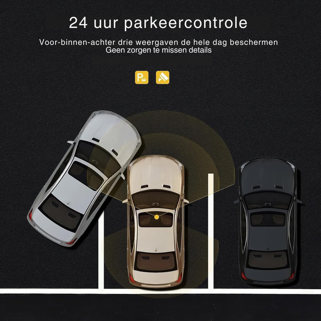 RoadEye Cam | 3-kanaals opname voor veilig rijden