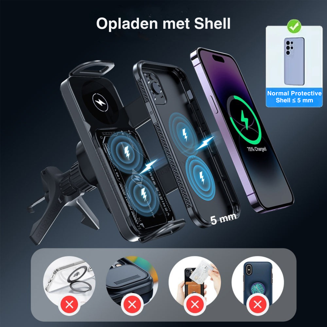ChargeMount | Veilig opladen tijdens het rijden