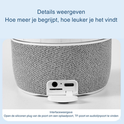 JellyTune Lamp | Rustgevende kwallenweergave met muziek