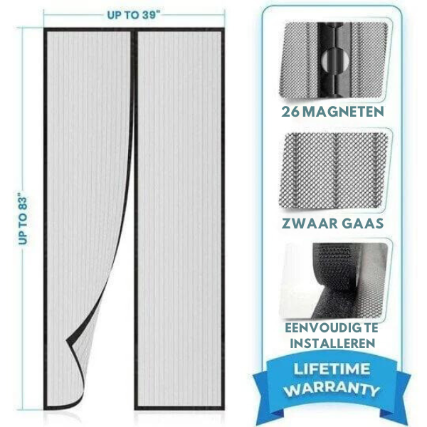 EasyGuard Magnetische Insecten Bescherming Gordijn