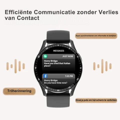 SmartwatchBuds 2-in-1: Jouw smartwatch en oordopjes in één! Geschikt voor IOS en Android!