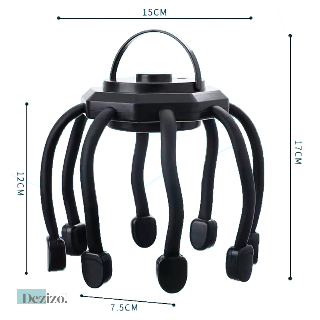 StressEase Elektrische Hoofdmassager | Overal ontspanning voor je hoofdhuid