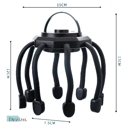 StressEase Elektrische Hoofdmassager | Overal ontspanning voor je hoofdhuid