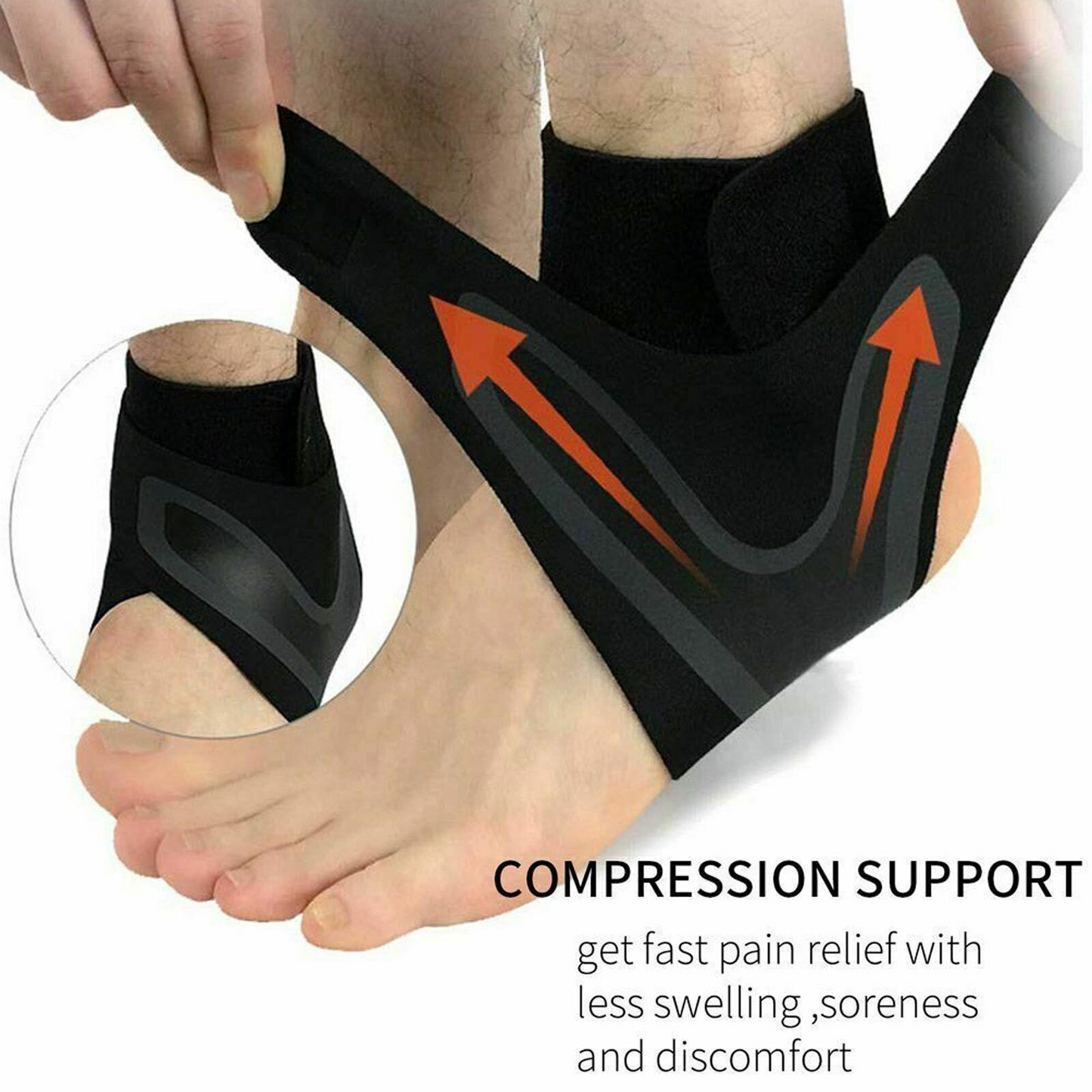 VoetFlex™ ComfortBrace | Uitzonderlijke Ondersteuning voor Elke Stap