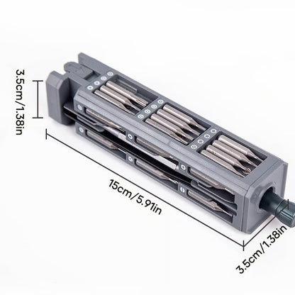 TorqueMaster Pro™ Elektrische schroevendraaier 44-delige set | Kracht en precisie binnen handbereik