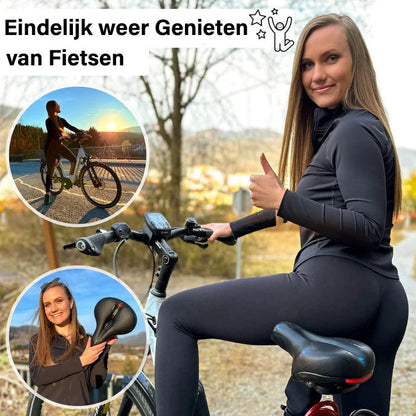 FietsComfort™ - Orthopedisch Fietszadel voor Pijnvrij Fietsen!