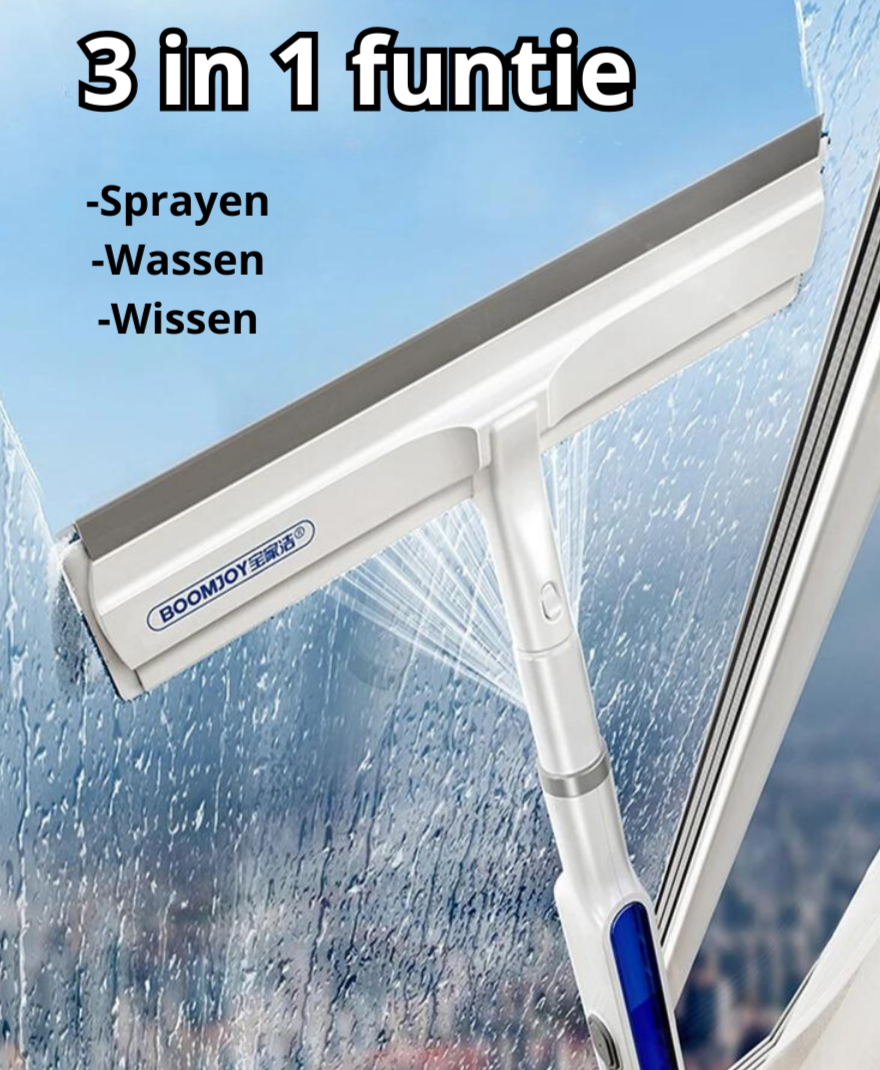 ShineSwipe™ 3 in 1 ramenwasser | Voor professioneel schone ramen zonder gedoe!