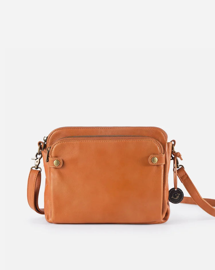 Lanelle™️ - Leren crossbody schoudertas | Stijlvol, praktisch, en onmisbaar