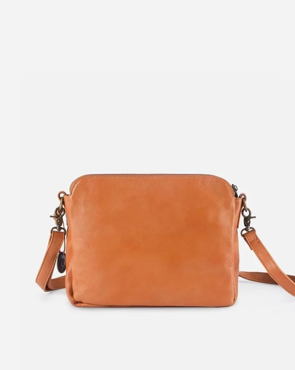 Lanelle™️ - Leren crossbody schoudertas | Stijlvol, praktisch, en onmisbaar