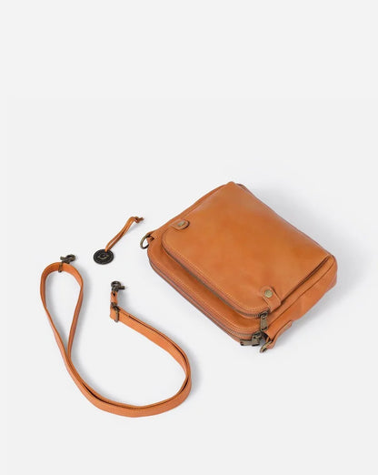 Lanelle™️ - Leren crossbody schoudertas | Stijlvol, praktisch, en onmisbaar