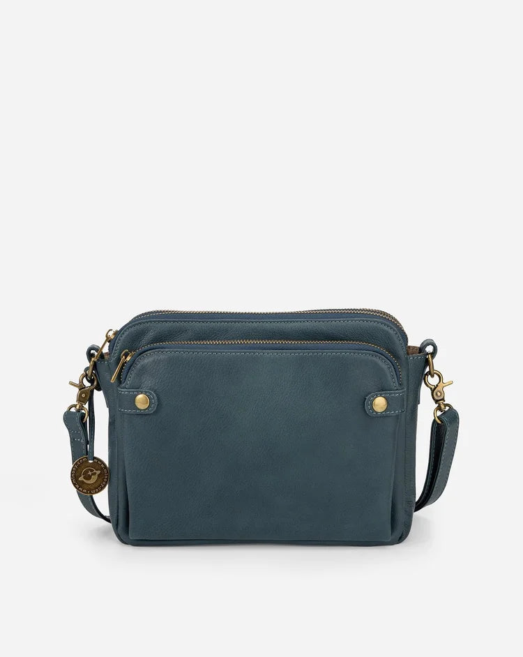 Lanelle™️ - Leren crossbody schoudertas | Stijlvol, praktisch, en onmisbaar